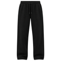 Premium Cotton Relaxed Sweatpants – Jet Black | Pollyngrey
