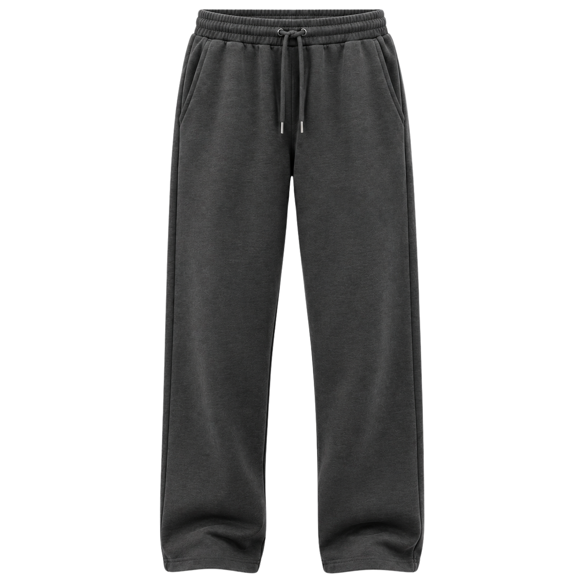 Premium Cotton Relaxed Sweatpants – Charcoal Grey | Pollyngrey