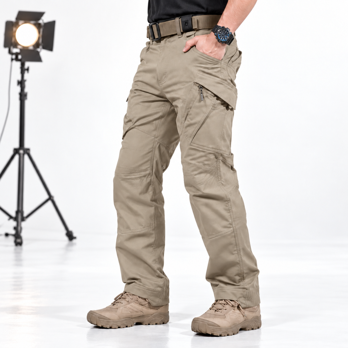 Military Tactical Cargo Trousers + Free Tactical Belt